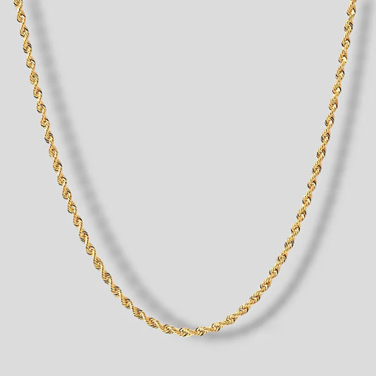 Golden Rope Chain 3MM